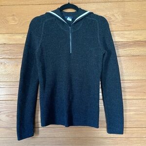 J. Crew Quarter Zip Sweater - 100% Wool